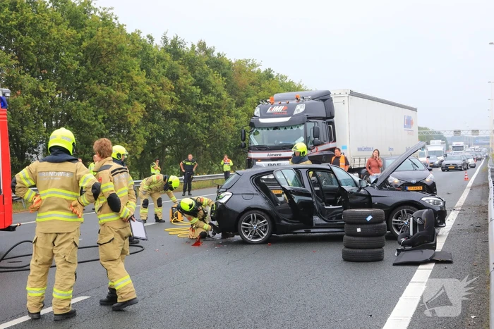 Knooppunt Hoevelaken dicht na ongeval