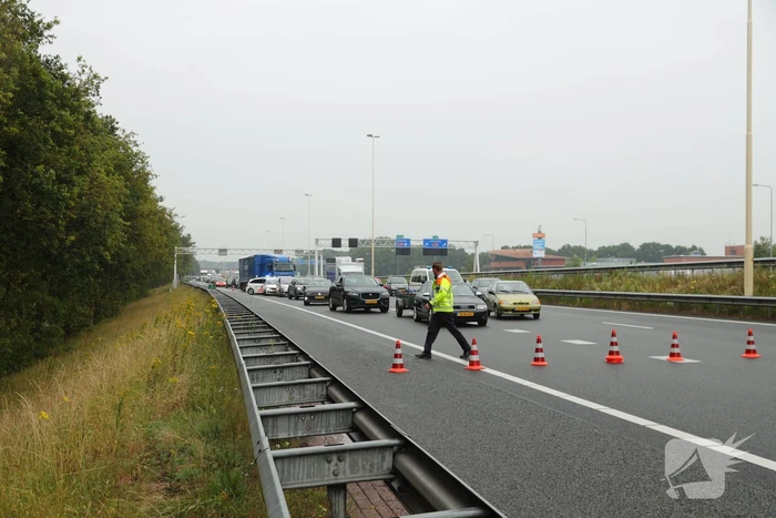 Knooppunt Hoevelaken dicht na ongeval
