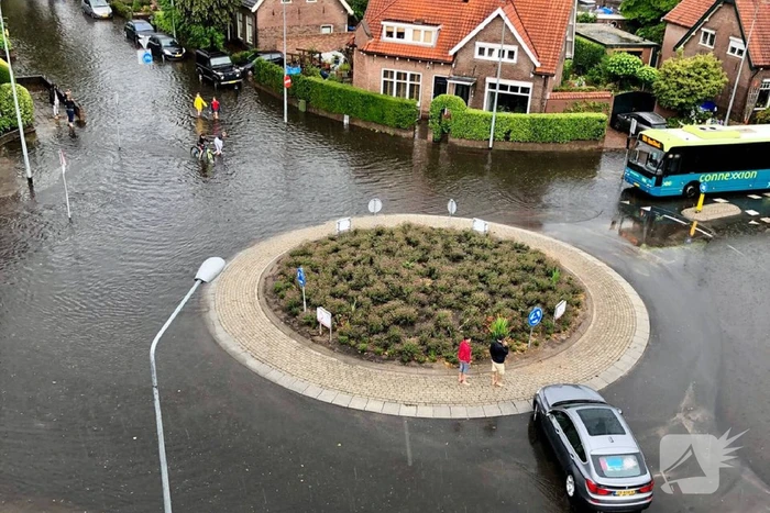 Fikse wateroverlast in mediastad door regenbuien