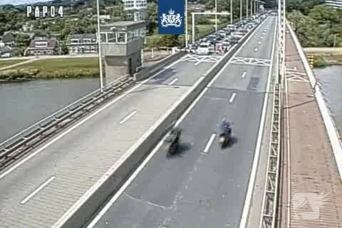 ongeval merwedebrug - n3 papendrecht