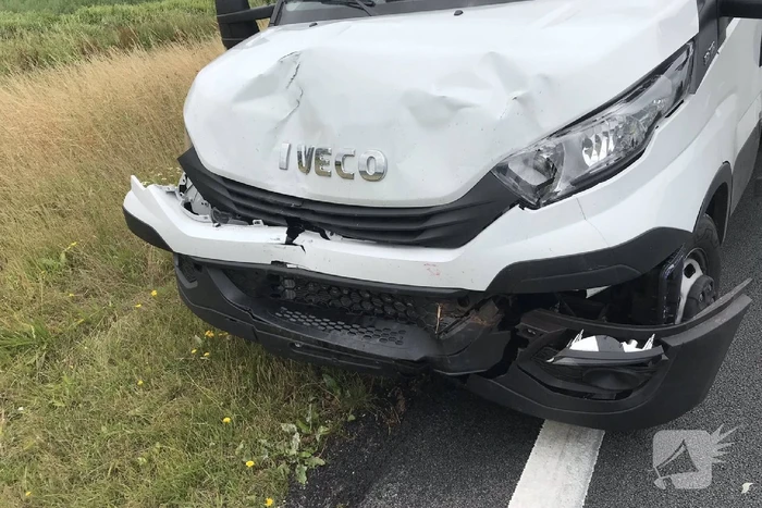 Schade bij kop-staartbotsing