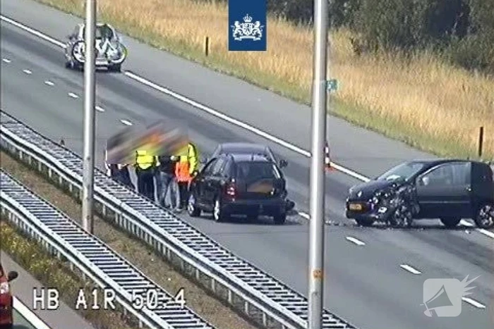 Rijstroken dicht na ongeval