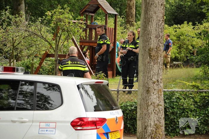 Incident op speeltoestel