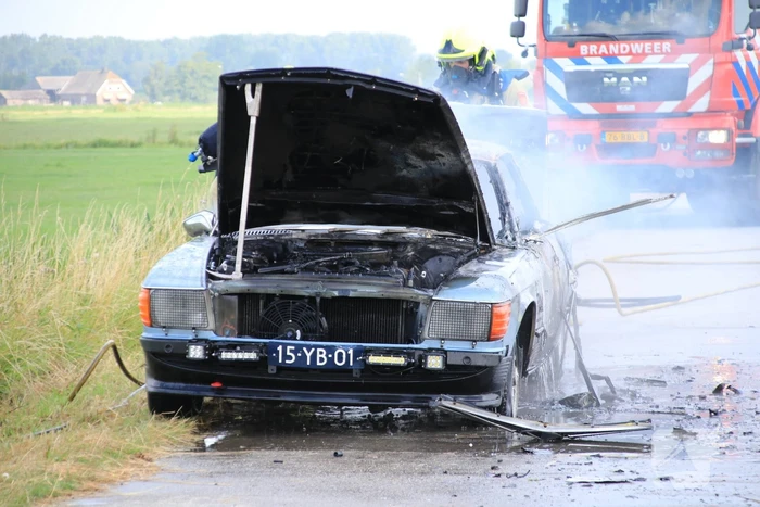 Oldtimer verwoest door brand