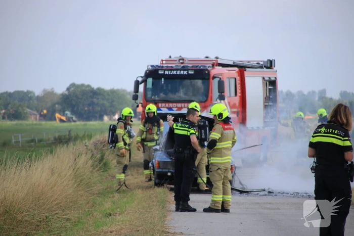 Oldtimer verwoest door brand