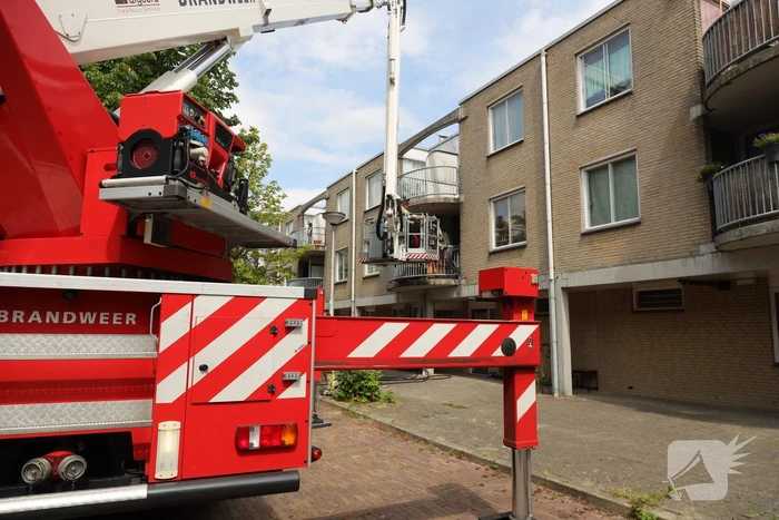 Uitslaande brand in slaapkamer