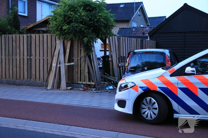 Drankrijder richt ravage aan