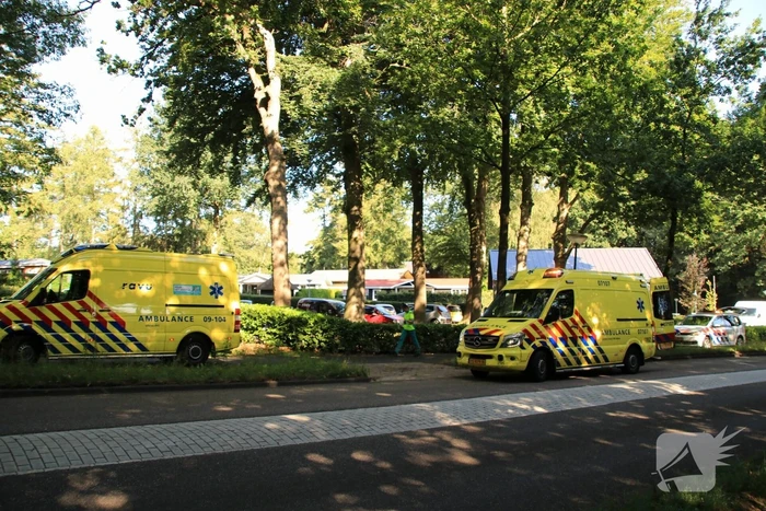 Mountainbiker en voetganger gewond door aanrijding
