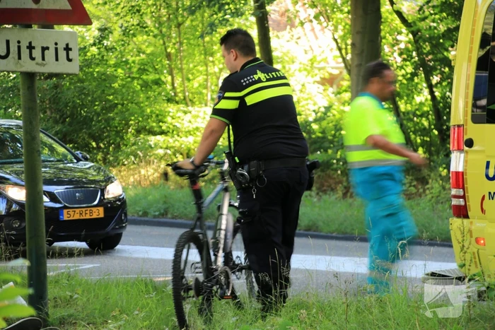 Mountainbiker en voetganger gewond door aanrijding