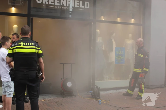 Brand blijkt anti-inbraak rookmachine