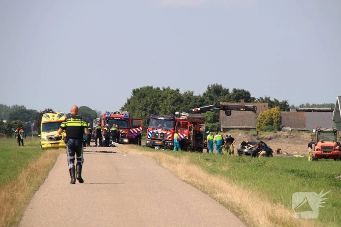Persoon overleden bij ernstig ongeval