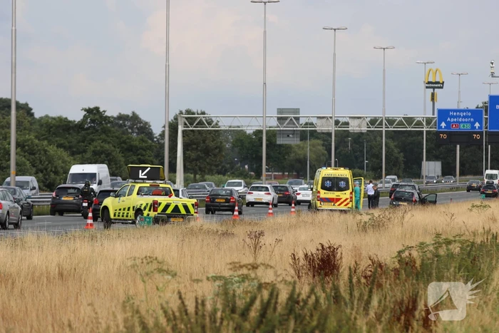 ongeval rijksweg a1 terschuur