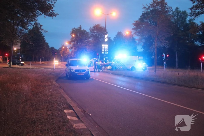 Fietser gewond bij Aanrijding op kruising