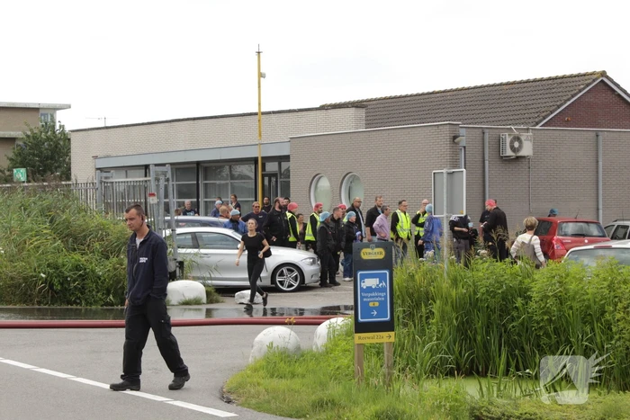 Pand Vergeer Kaas ontruimd door brand in productieruimte