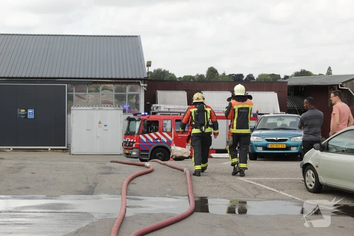 Pand Vergeer Kaas ontruimd door brand in productieruimte