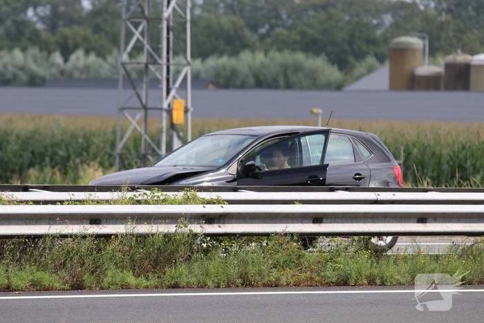 Flinke file na kop-staart aanrijding