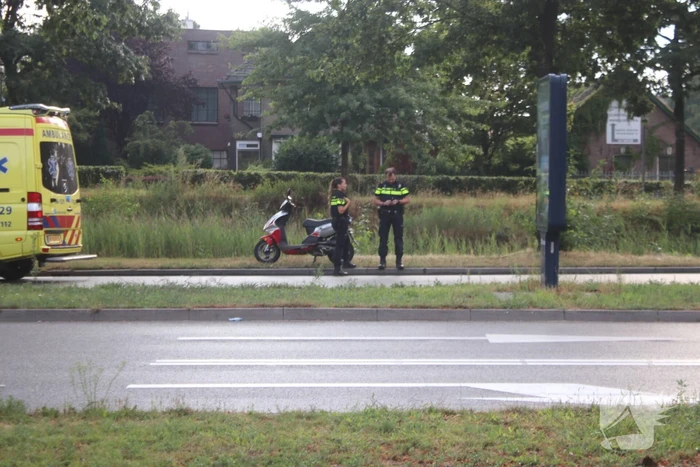 Scooterrijder gewond na valpartij