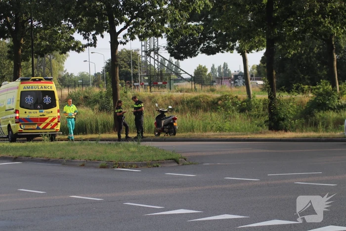 Scooterrijder gewond na valpartij