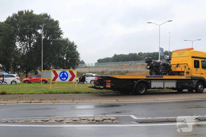 Motorrijder gewond bij ongeval