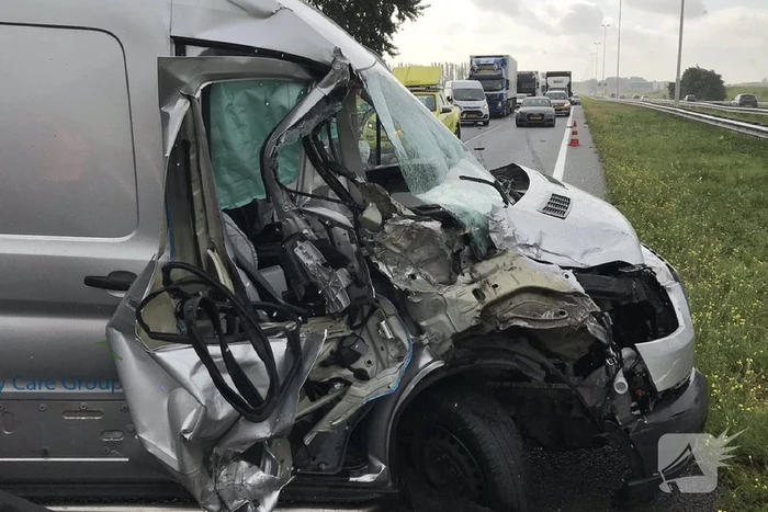 ongeval rijksweg a20 maasland