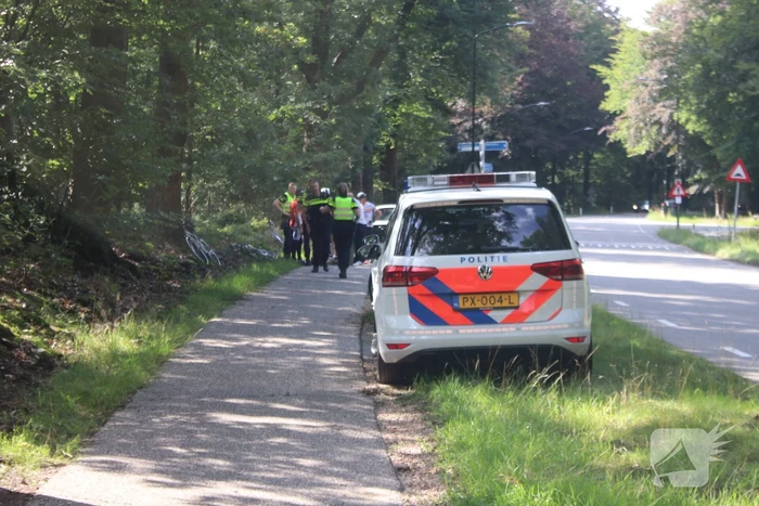 Fietser gewond na valpartij