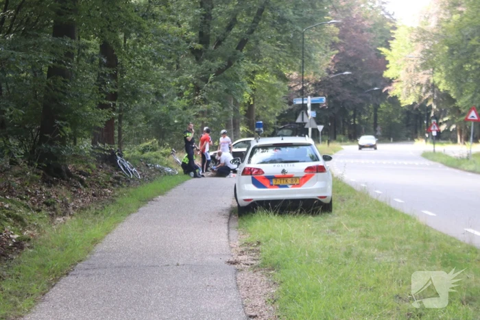 Fietser gewond na valpartij