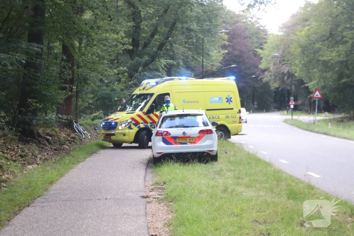 Fietser gewond na valpartij