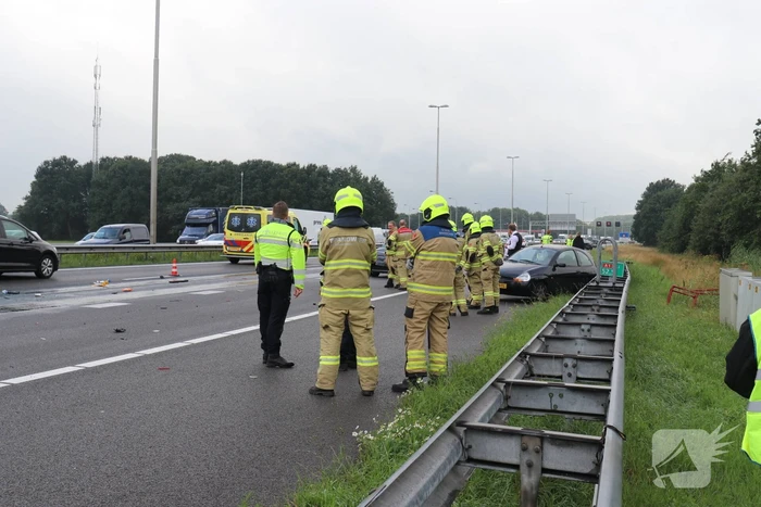 ongeval rijksweg a1 terschuur
