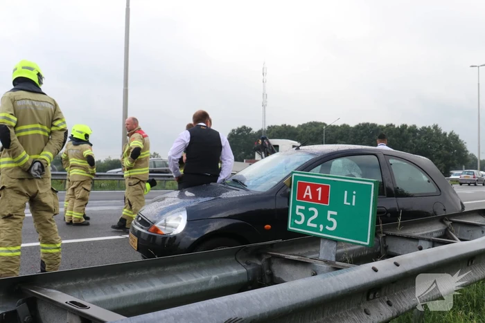 Flinke crash tussen vier voertuigen