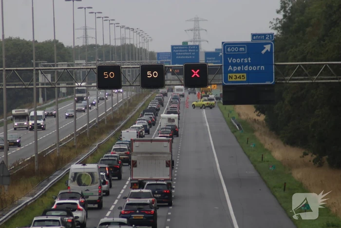 ongeval rijksweg a1 wilp