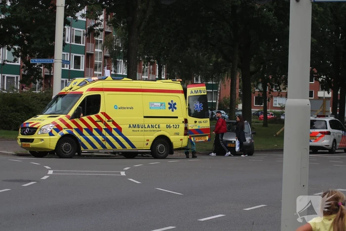Fietser gewond na aanrijding met auto