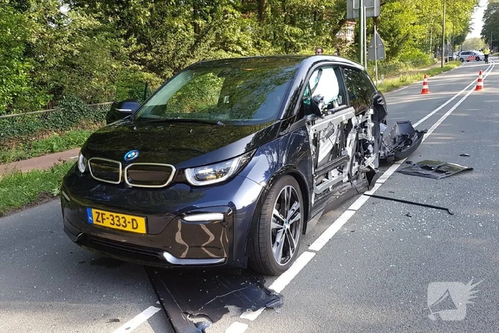 Enorme schade bij aanrijding