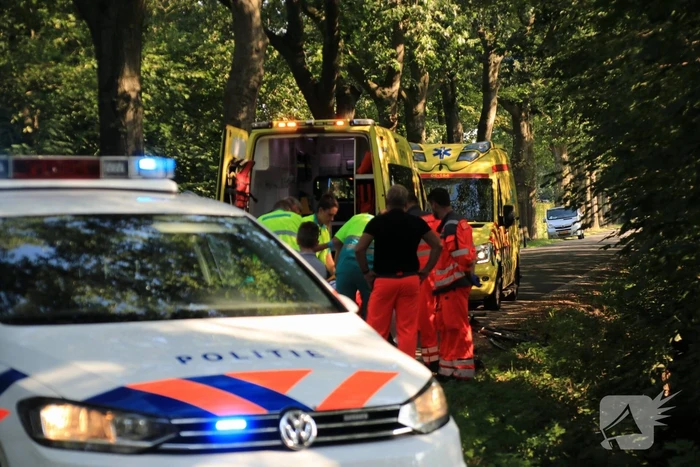 Wielrenner ernstig gewond bij valpartij