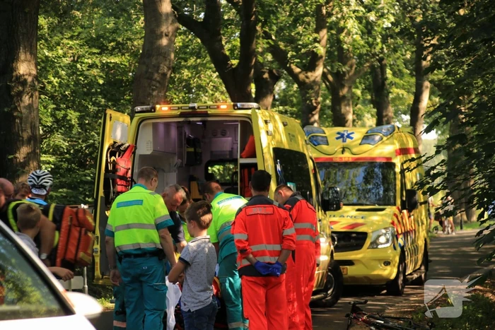 Wielrenner ernstig gewond bij valpartij