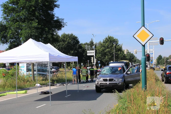 E-bikester overleden na zwaar ongeval op kruising