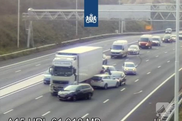 ongeval rijksweg a15 ridderkerk