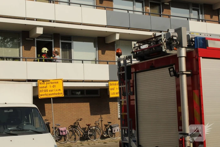 Brand in woning door kortsluiting