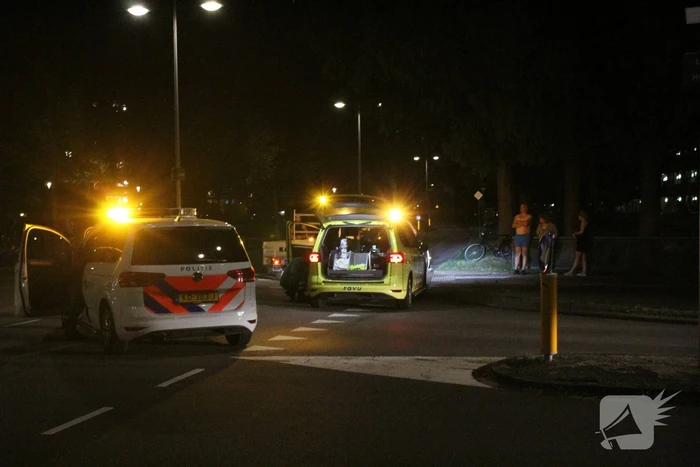 Fietser gewond na aanrijding met auto