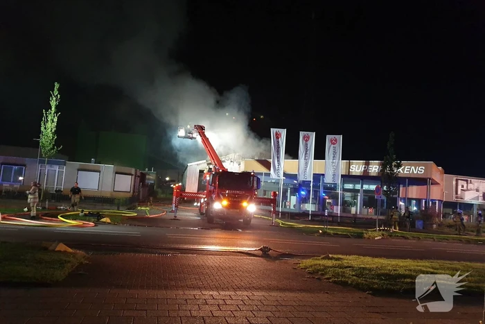Zeer grote uitslaande brand