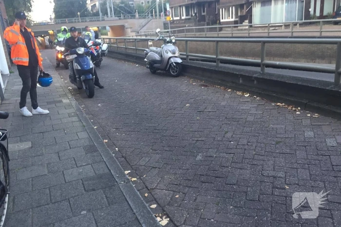 Scooterrijder gewond na aanrijding