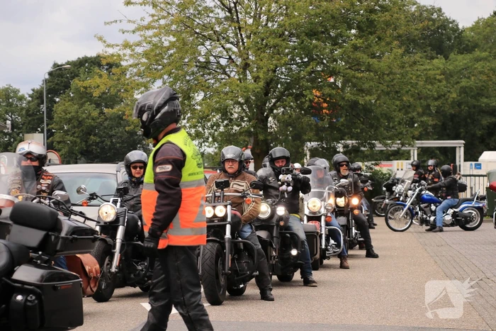 Harley Davidson club zamelt geld in voor kinderhospice