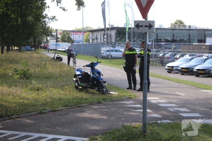 Scooterrijder ernstig gewond