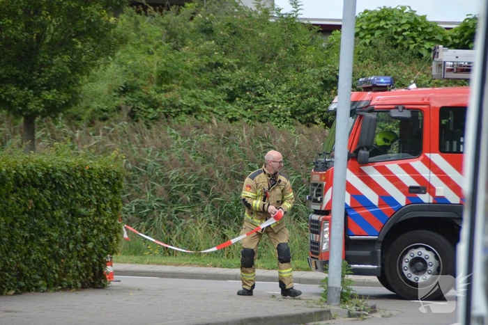 Weg afgesloten na gaslucht