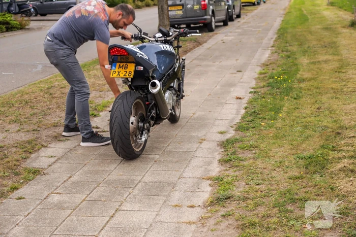 Motorrijder gewond bij valpartij