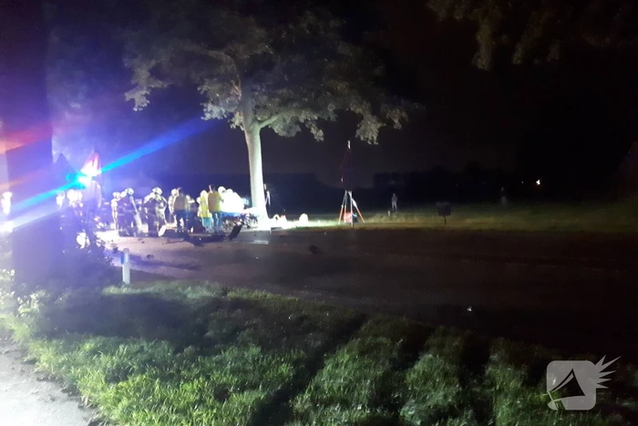 Gewonde na frontale aanrijding