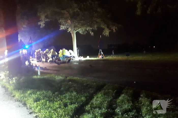 Gewonde na frontale aanrijding