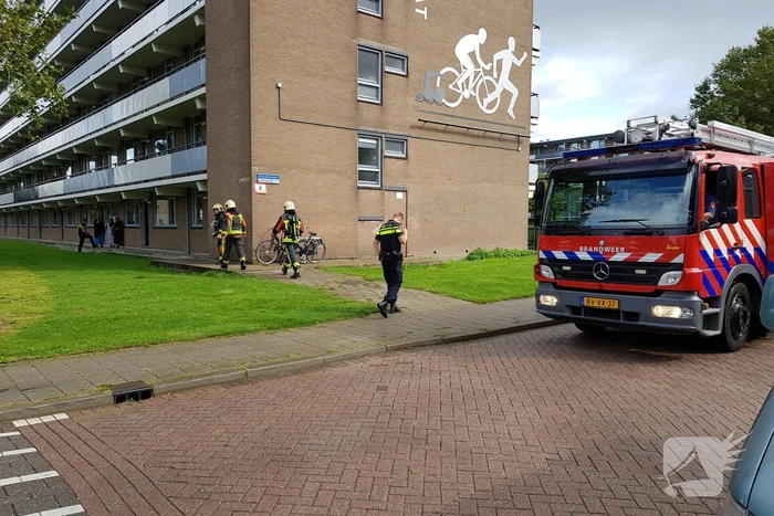 Hulpdiensten uitgerukt voor gaslucht