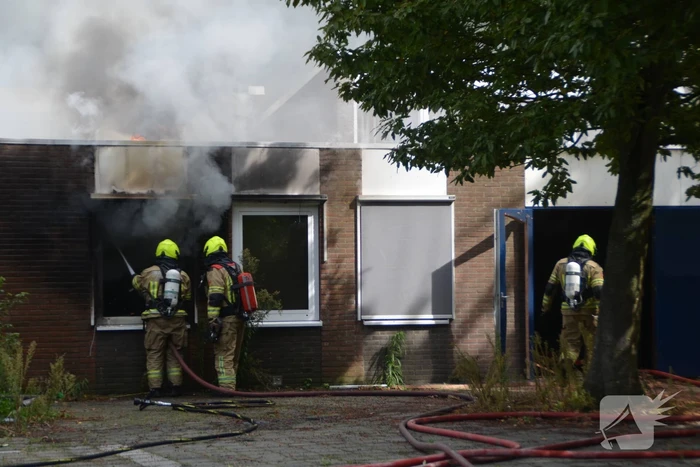 Getuigen gezocht van in brand gestoken leegstaande school