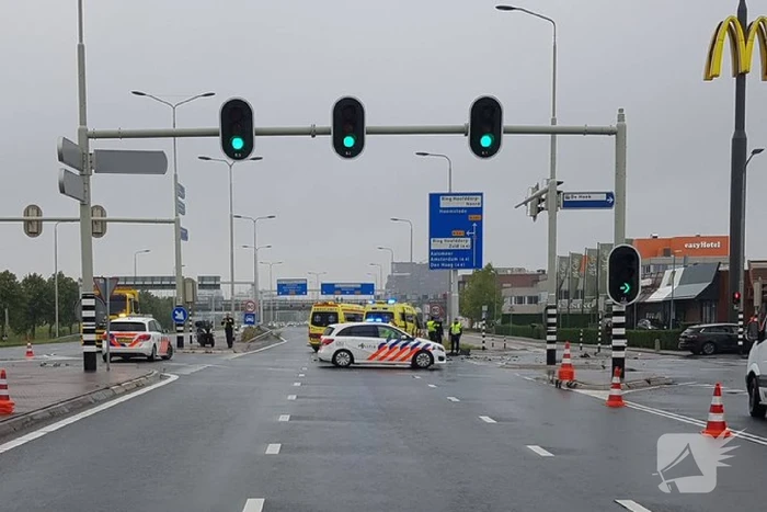 ongeval kruisweg - n196 hoofddorp