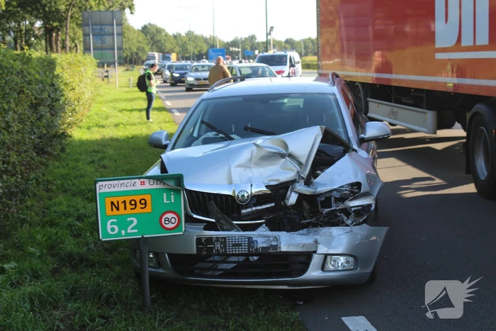 ongeval bunschoterstraat - n199 hoogland